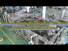 Машина для наполнения аспектического сока