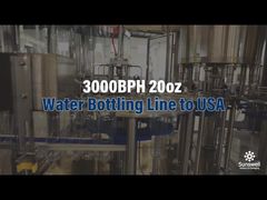Машина для розлива воды в ПЭТ-бутылки на 20 унций, 3000 бут/ч