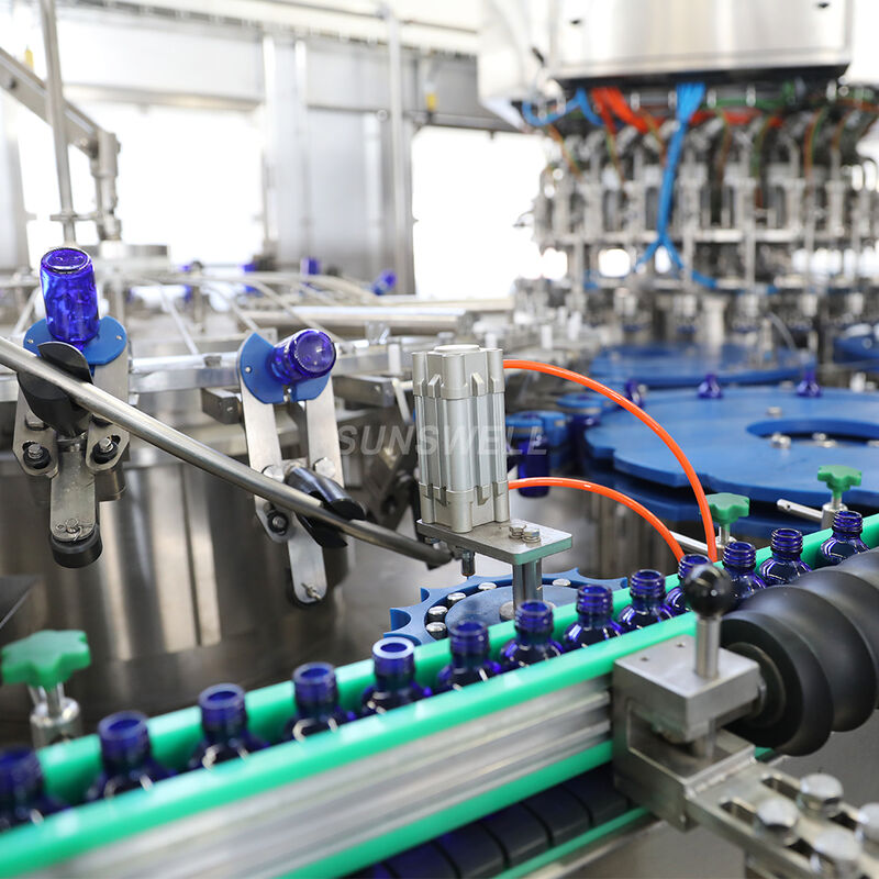 12000BPH 2Oz Glass Bottle Tonic Beverage Filling line